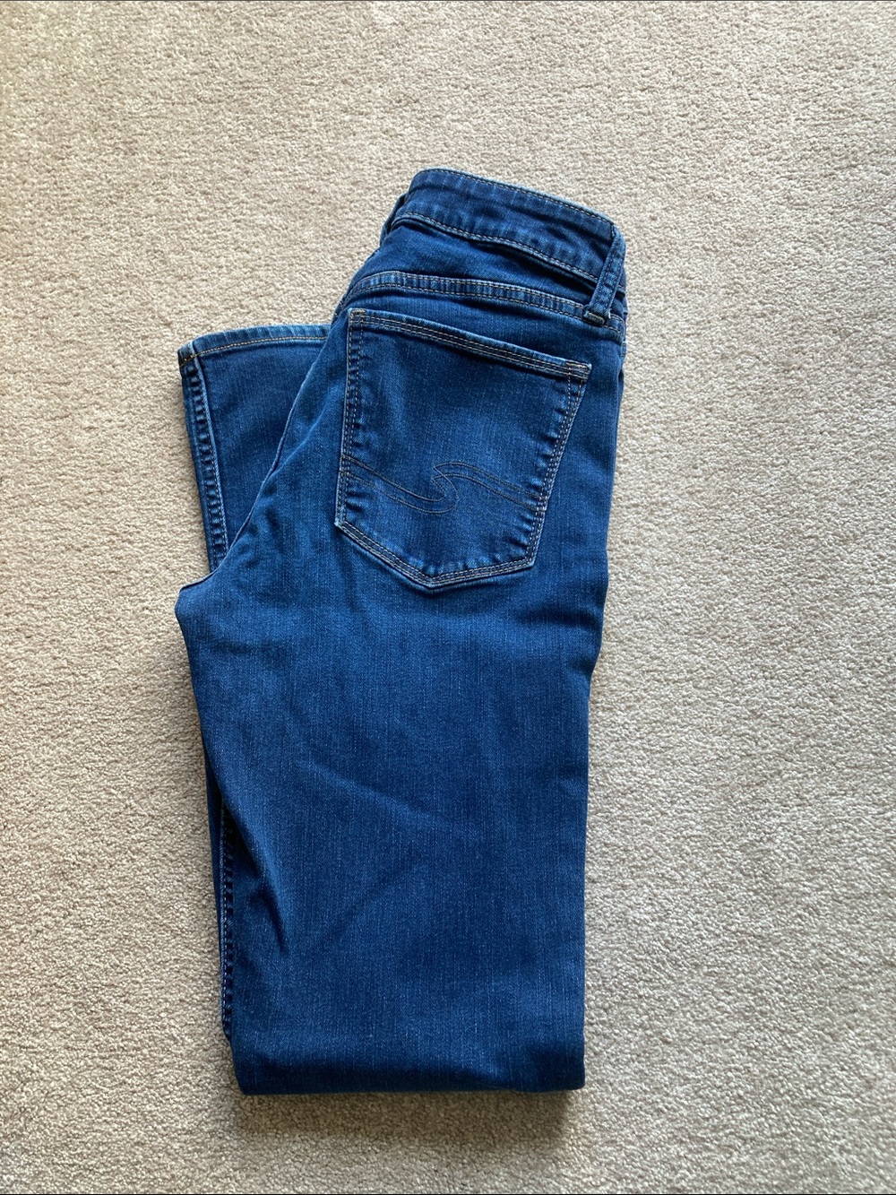 Silver Jeans Women's Dark Blue Avery Bootcut 30x33